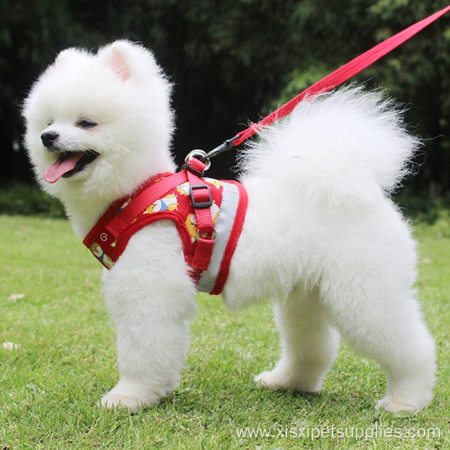 Custom Dog Safety Vest Harness Adjustable Travel Pet